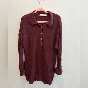 Free People Beach Picnic Sweater Romper